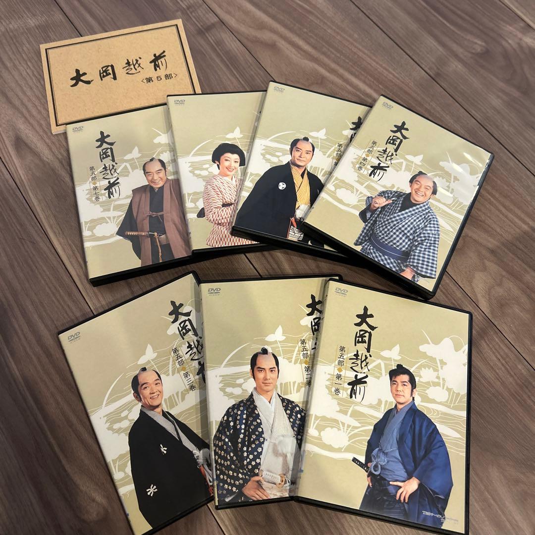 TBS 大岡越前 第五部 DVD-BOX 7枚組