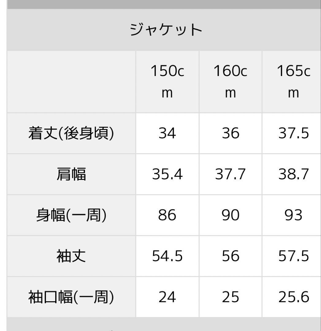 アリサナ　卒業式用スーツ　165cm