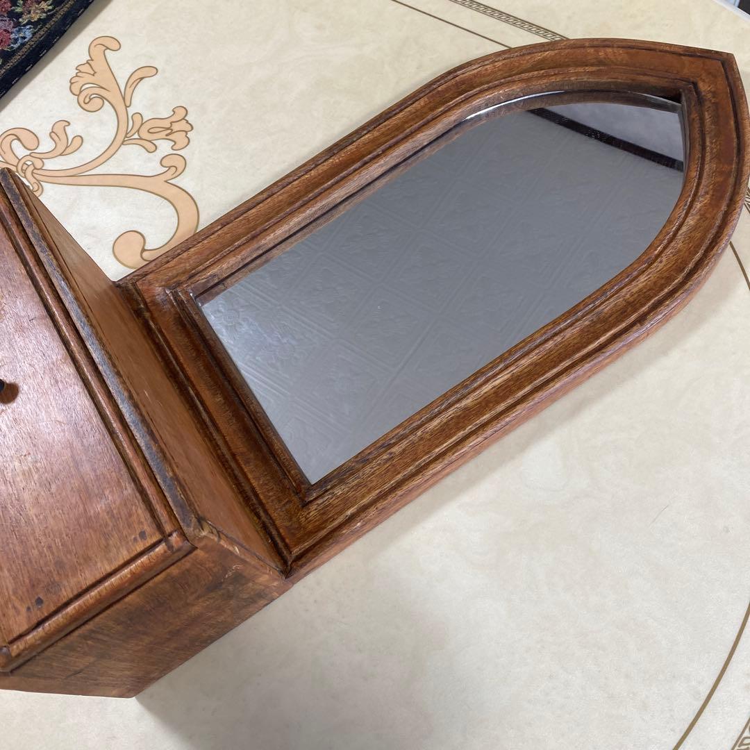 フランスアンティーク・ゴシック木製ドレッサー・引き出し付き