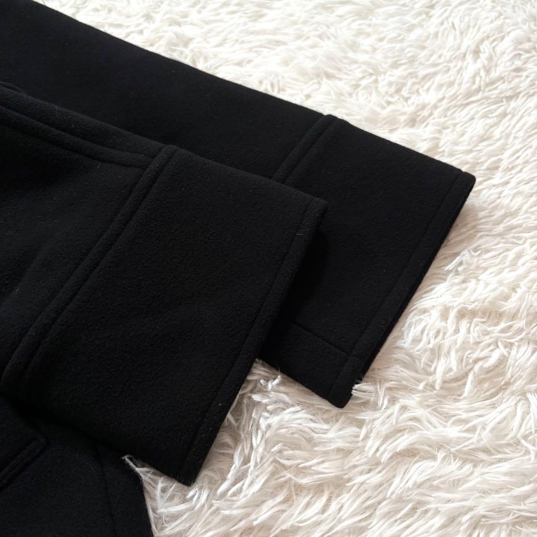 美品✨スピックアンドスパン　W/Ny モッサステンカラー ショート コート 36