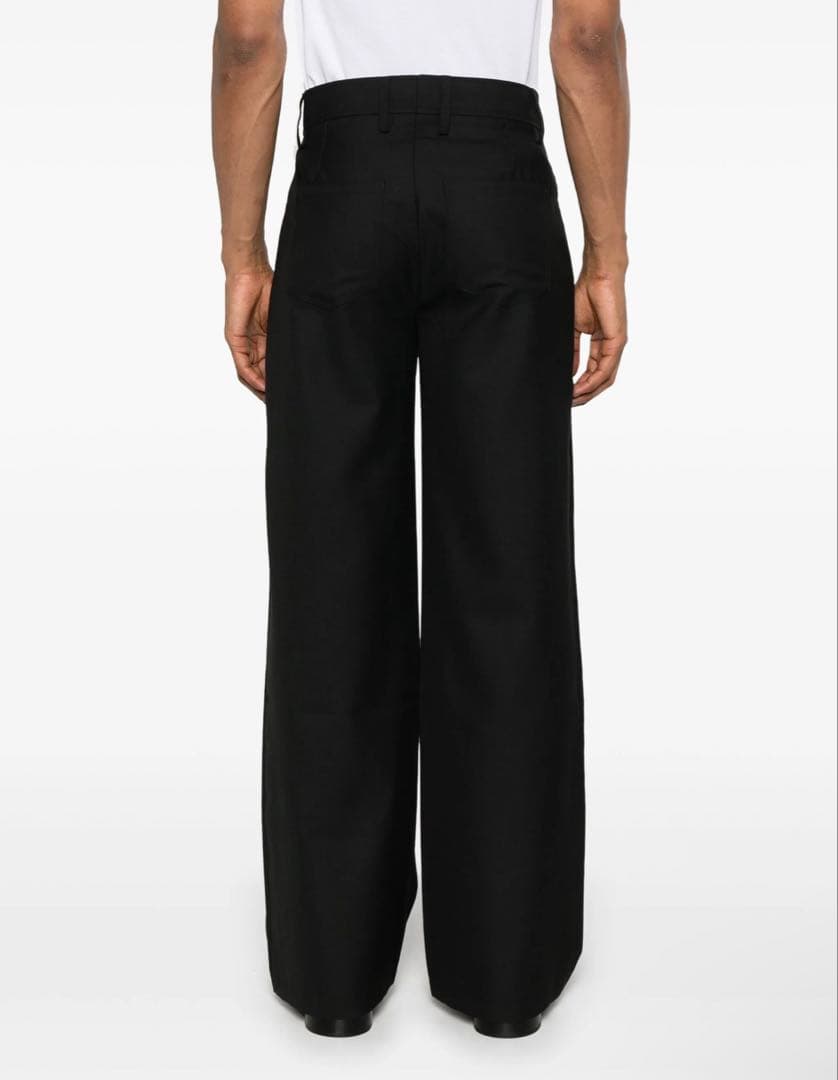 新品未使用 sefr jiro trousers black wool