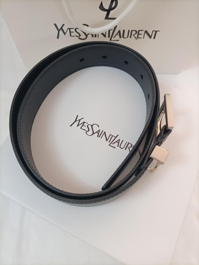 95cm/黒★サンローラン ベルト  Saint Laurent  レディース