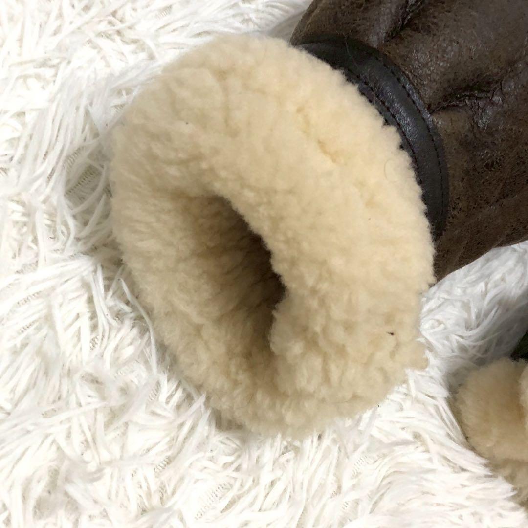 美品◎XXL/42サイズ◎AVIREX B-3 ムートンジャケット 米国製