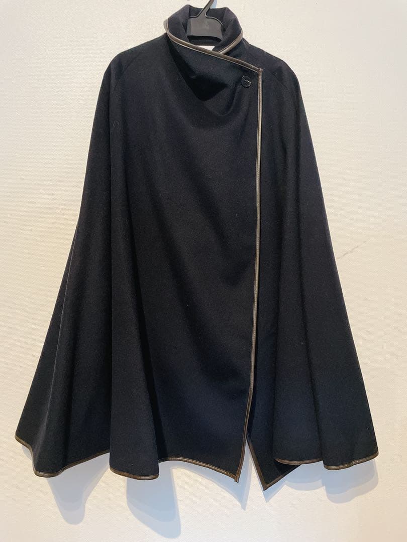 エストネーション ケープコート ネイビー 36