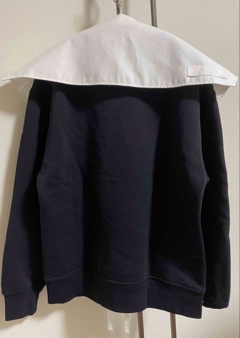 最終値下げ⭐️patou パトゥ　スウェット 白い襟付き 長袖