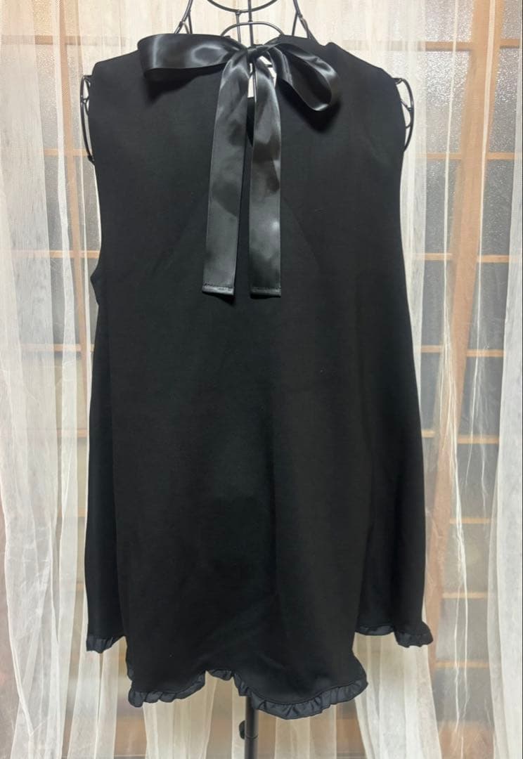 【さー】3点まとめ買い　裾フリルバックリボンチュニック