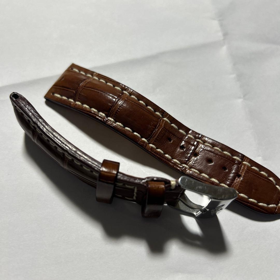 ⭐️ブライトリング純正クロコストラップ22ー20