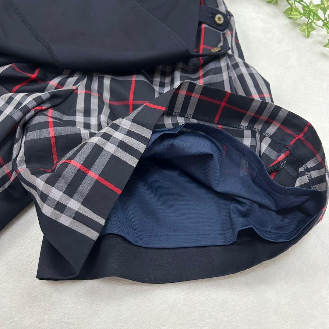 H401 新品未使用 M バーバリー ラップスカート キュロット レディース