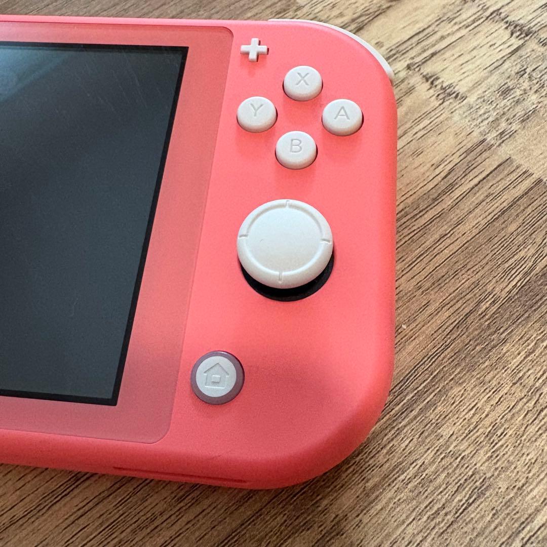 Nintendo Switch Lite 本体 コーラル ピンク　保証書付