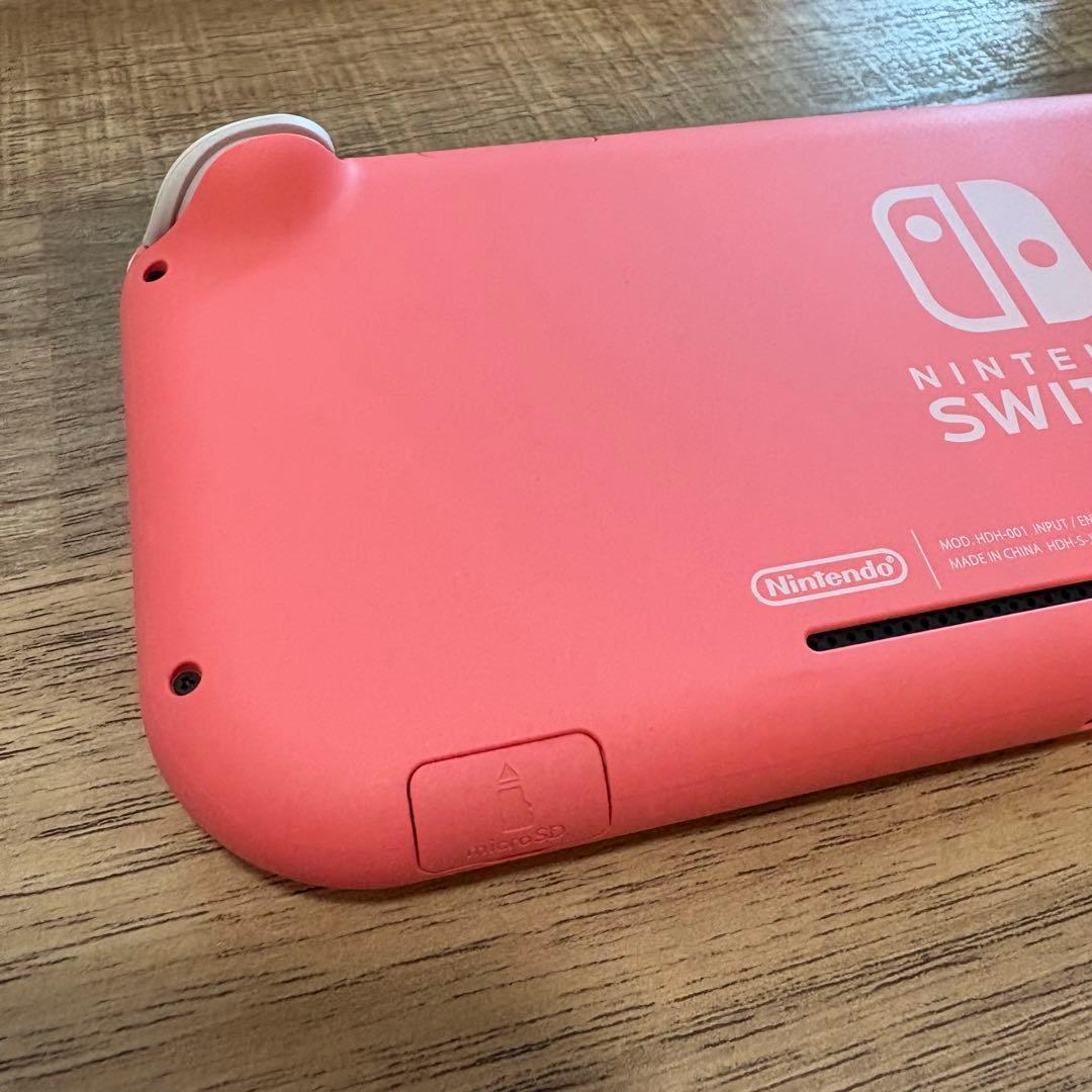 Nintendo Switch Lite 本体 コーラル ピンク　保証書付
