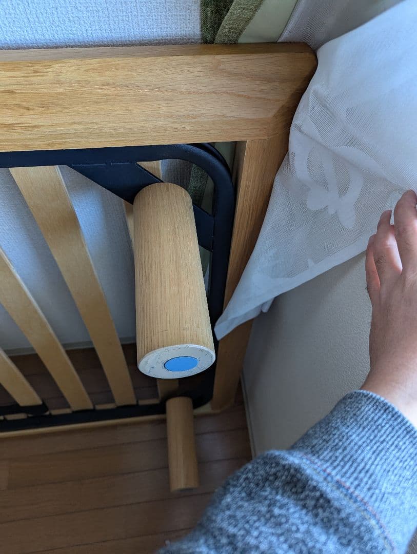 無印良品 木製ベッドフレーム シングル オーク 引き取り希望（東京都台東区）