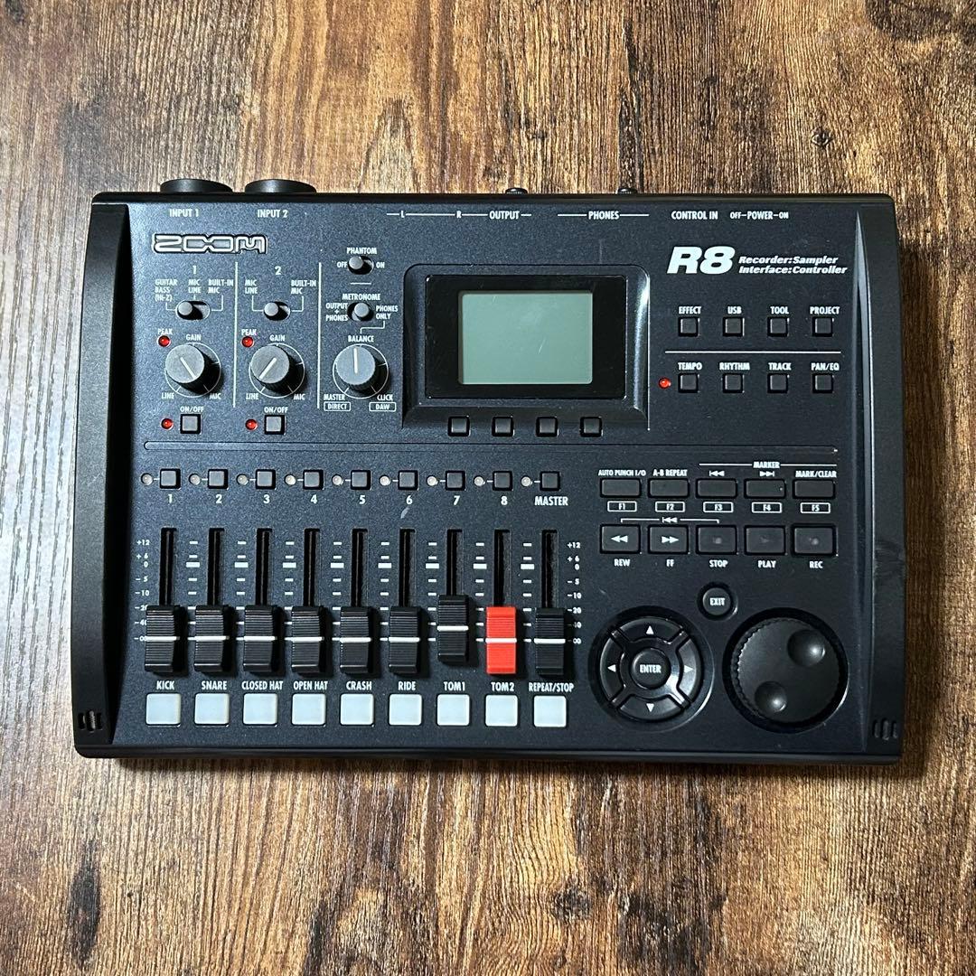 【ちょきりん】ZOOM R8 マルチトラックレコーダー