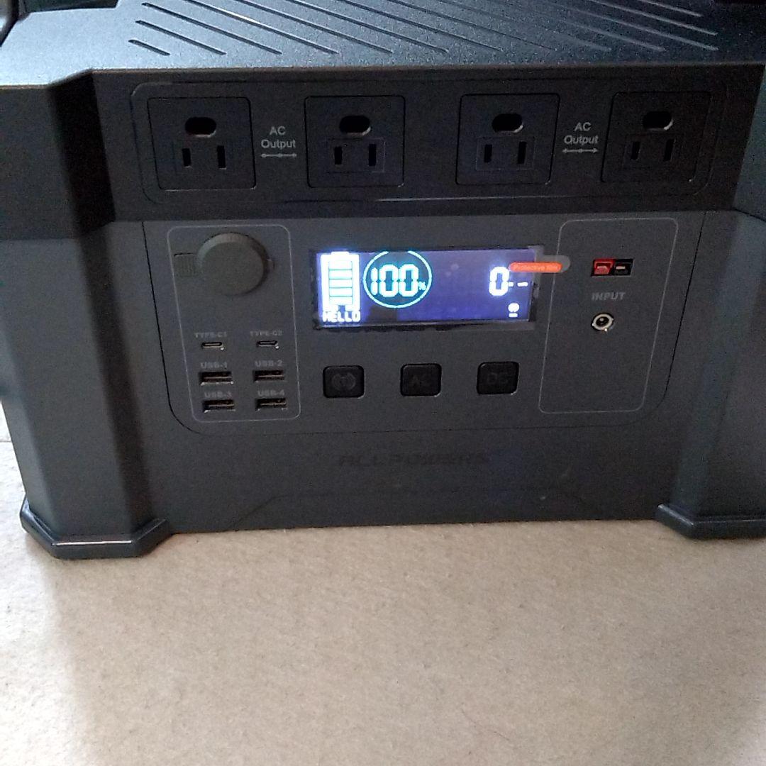 ALLPOWERS ポータブル電源 大容量 2000W
