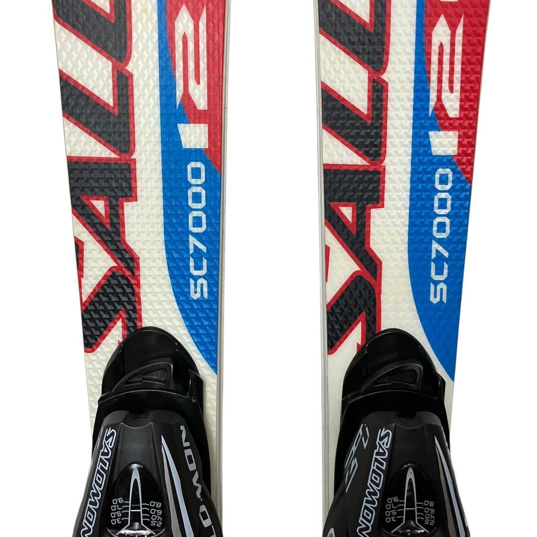 【美品】SALOMON SC7000 ショートスキー サロモン 120cm