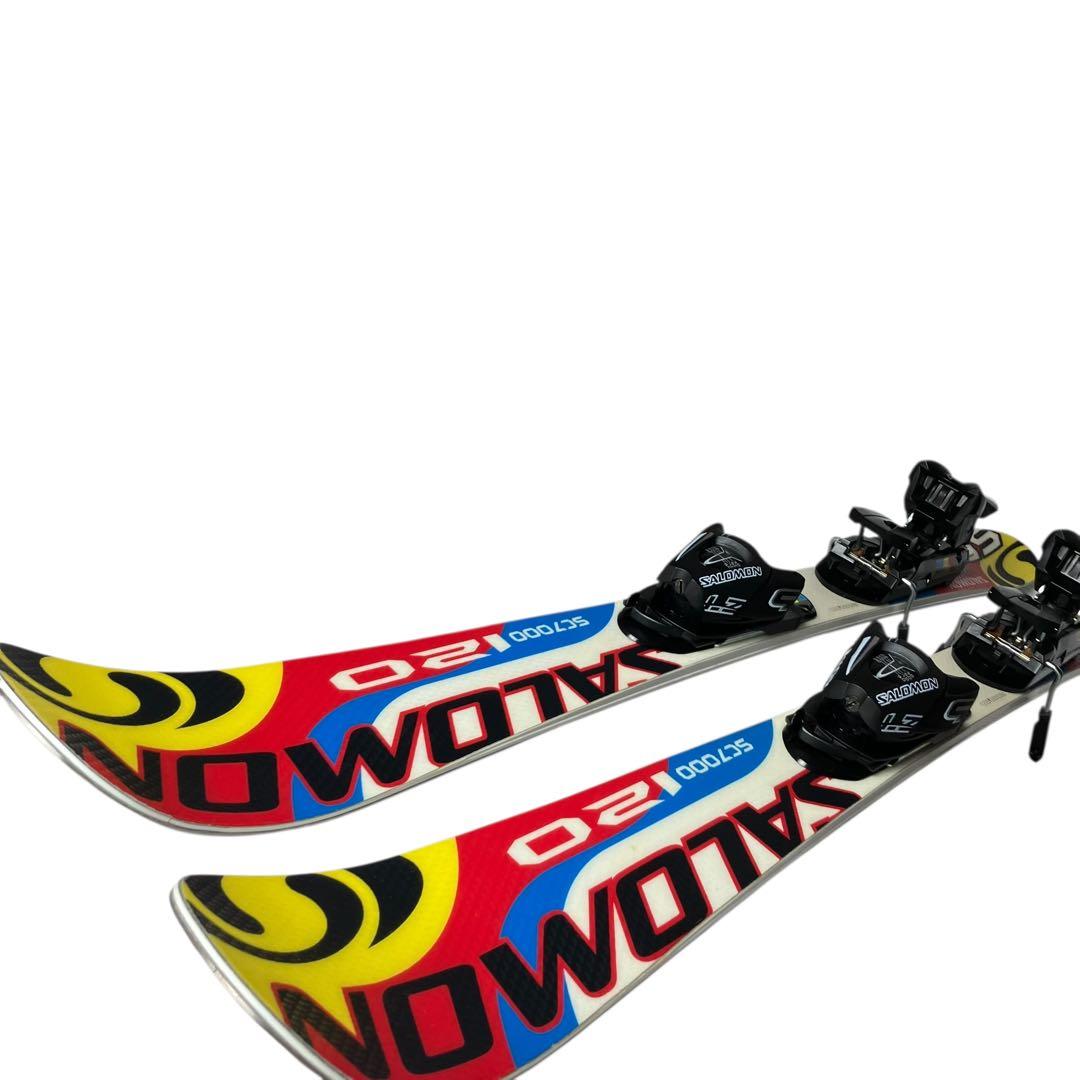 【美品】SALOMON SC7000 ショートスキー サロモン 120cm