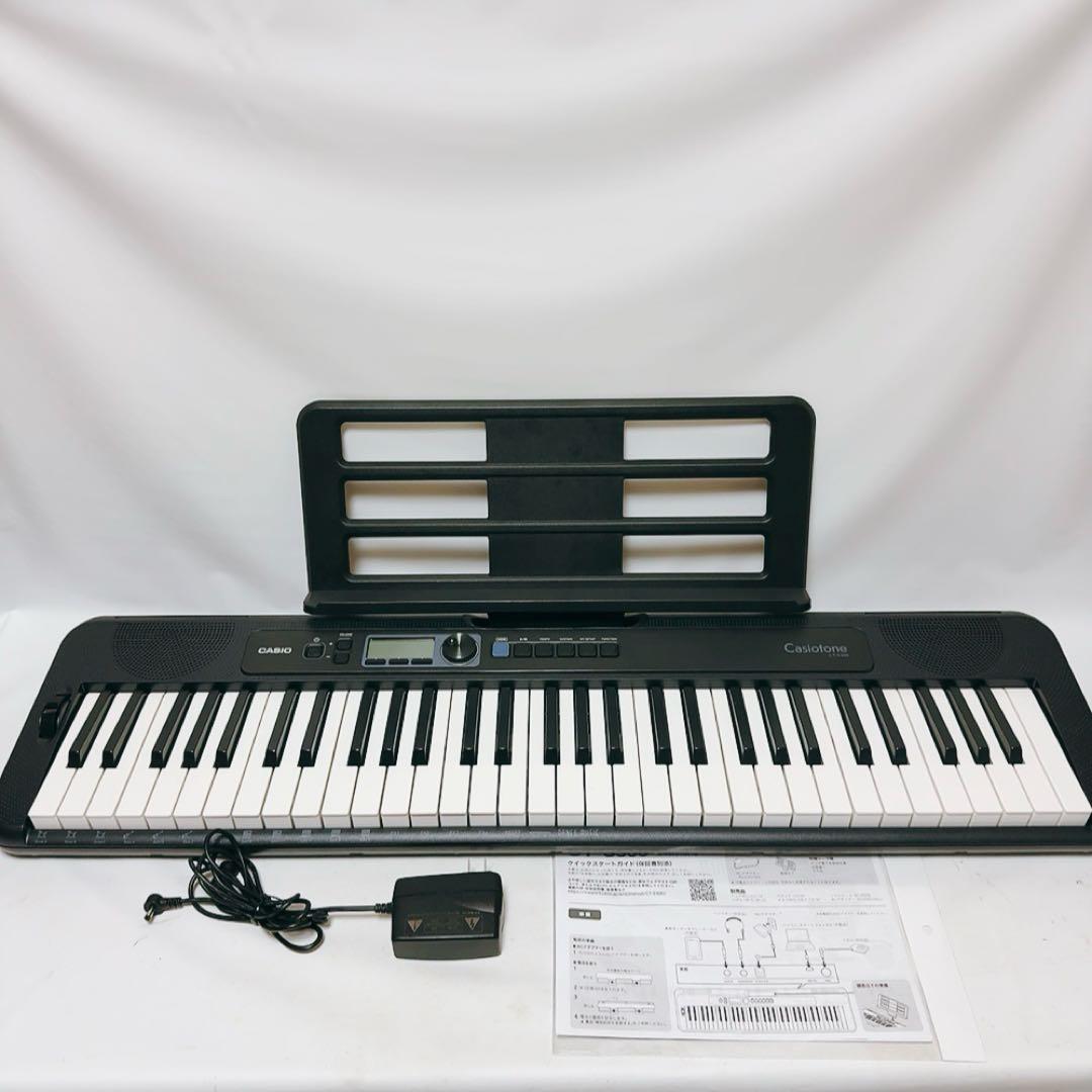 CASIO 電子ピアノ 61鍵 カシオトーンct-s300 専用カバー付き