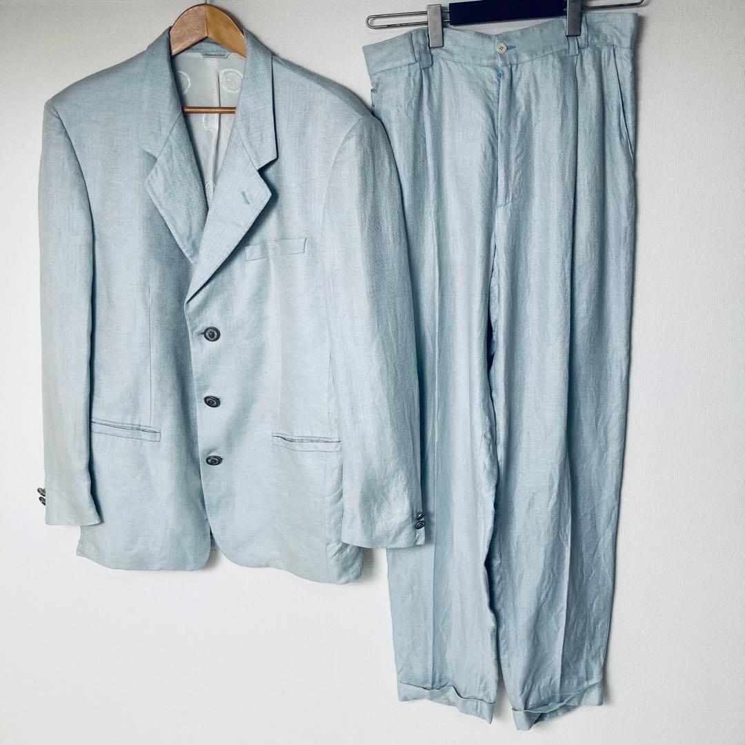 ヴェルサス ジャンニヴェルサーチ リネン セットアップ