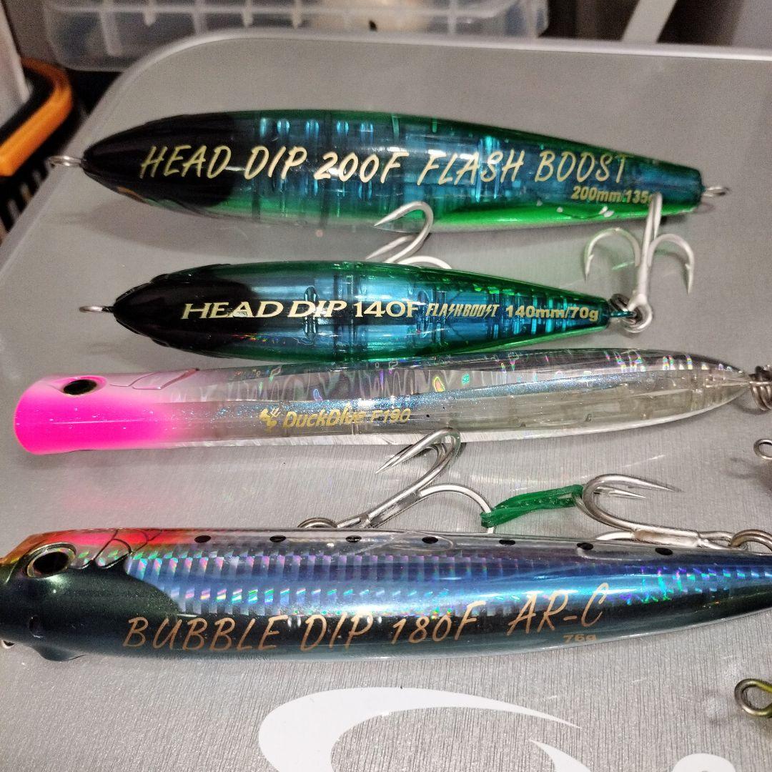 トップウォーター キハダ、クロマグロ 6点セット