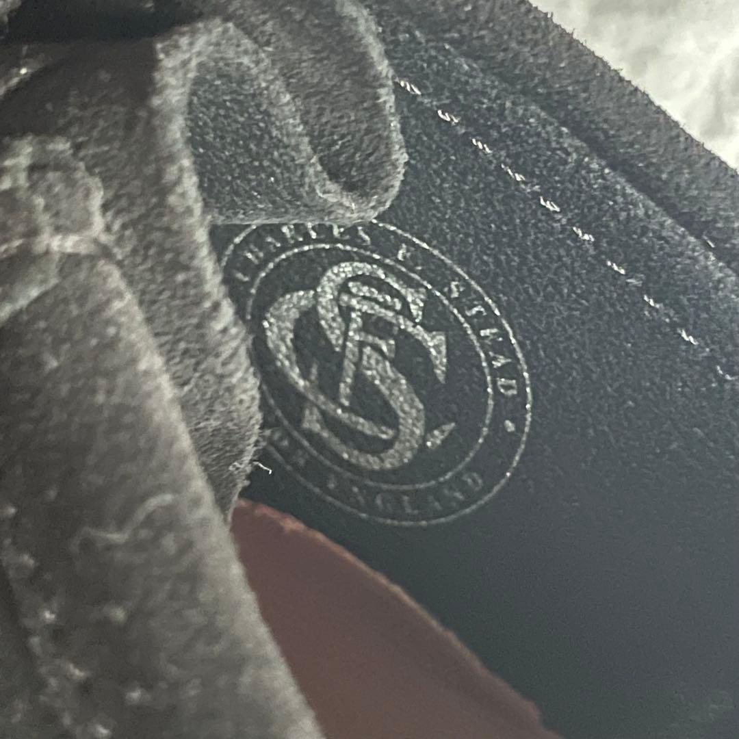 【美品】クラークスオリジナル　ワラビー　25.5cm ブラック