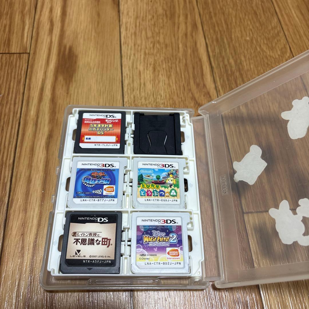 美品Nintendo ニンテンドー 3DS LL ミント×ホワイト カセット付き