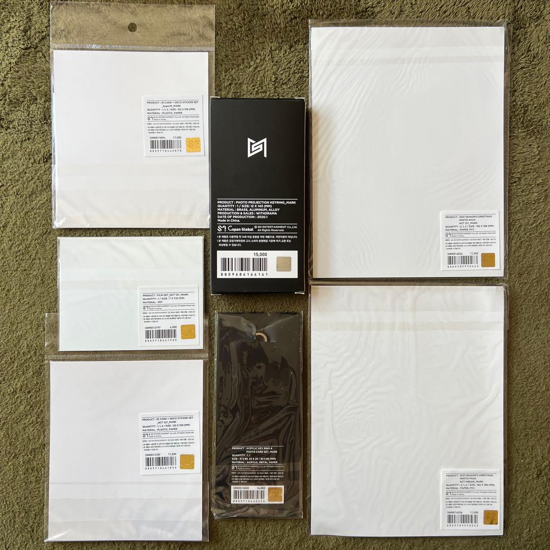 NCT SuperM マーク 公式グッズ 7点セット 即購入⭕️