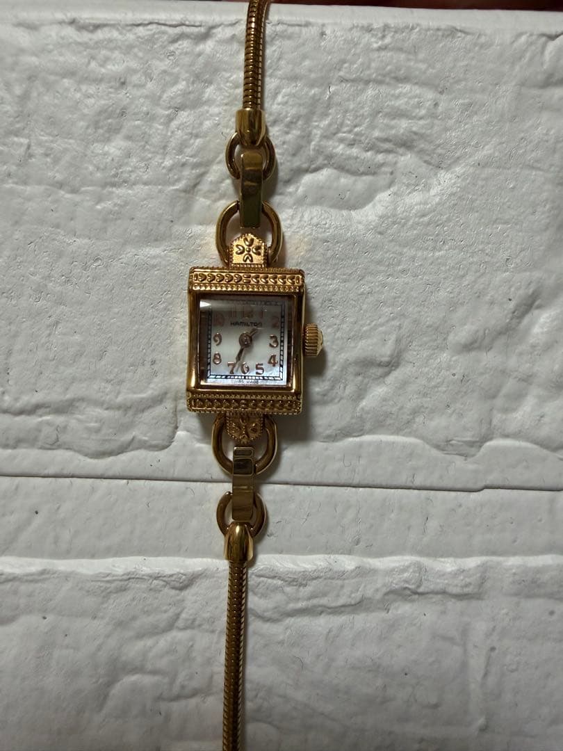 値下げ不可HAMILTON レディ ハミルトン ヴィンテージ クオーツ