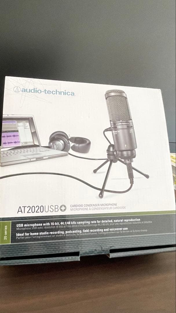 audio-technica AT2020USB+ マイク