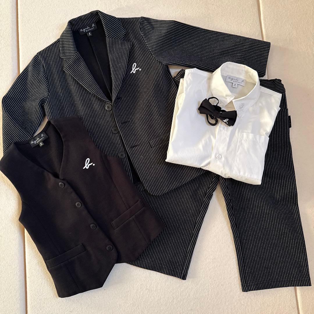 アニエス・ベー　エンファント　8ans スーツフルセット