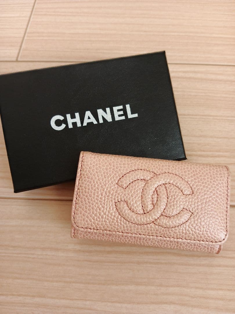 【広夢様ご購入予定の商品】CHANEL ピンク レザー キーケース