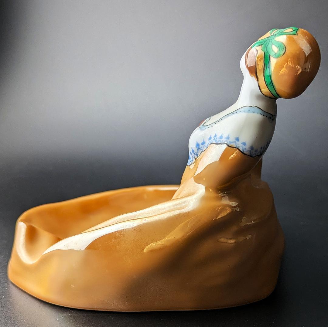 1918年頃オールドノリタケ デコレディ ラスター彩 アールデコ M-JAPAN