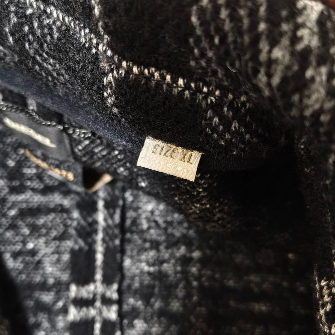 DIESEL チェスターコート XL LL チェック