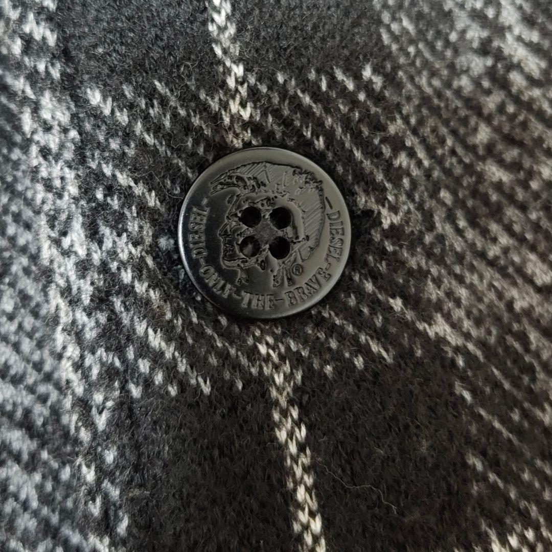 DIESEL チェスターコート XL LL チェック