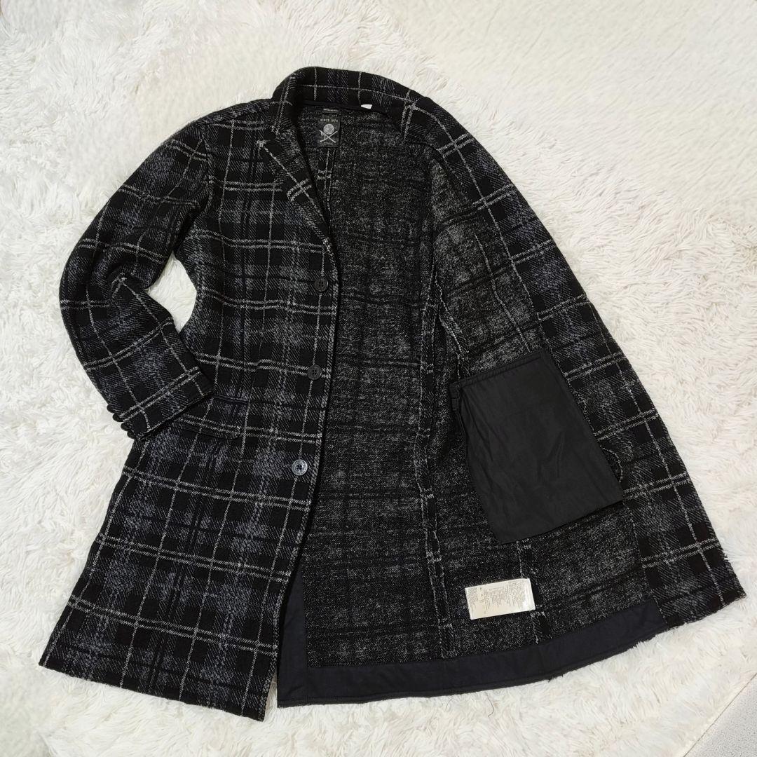 DIESEL チェスターコート XL LL チェック