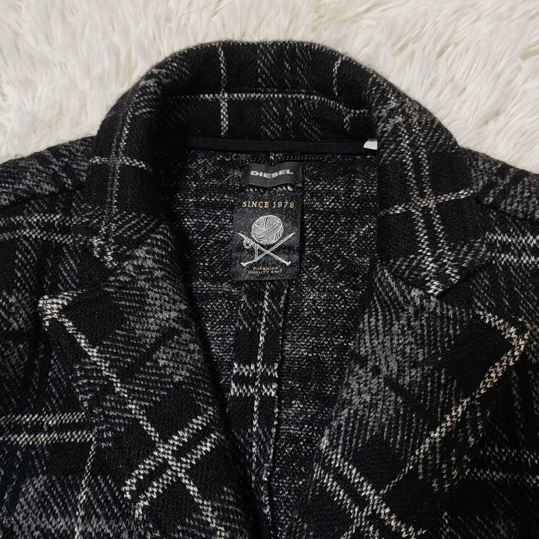 DIESEL チェスターコート XL LL チェック