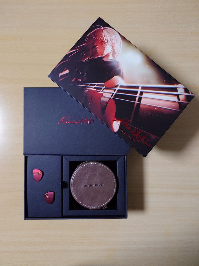 水月雨 Moondrop Aria 2 真紅 有線イヤホン