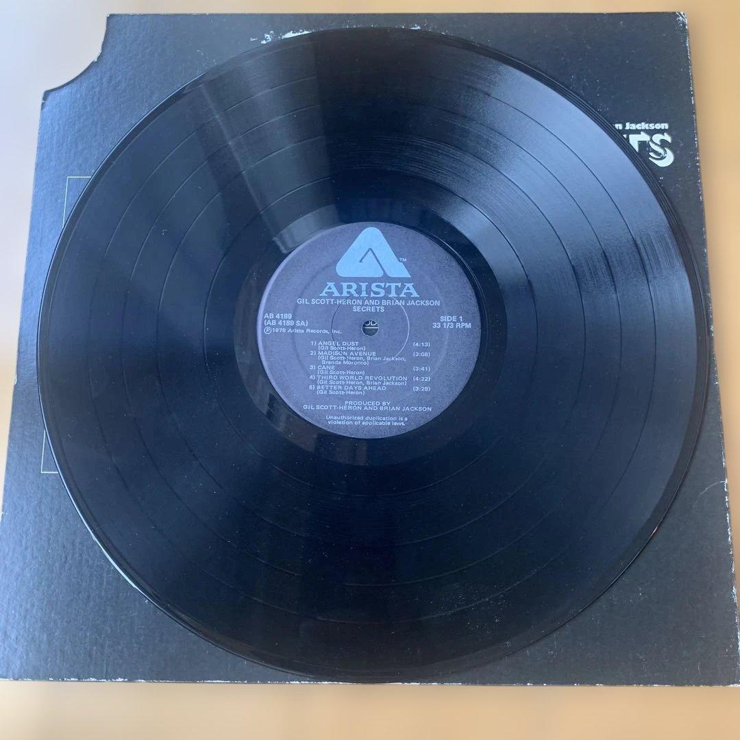 洋楽 Gil Scott-Heron - Secrets(1978 LP)