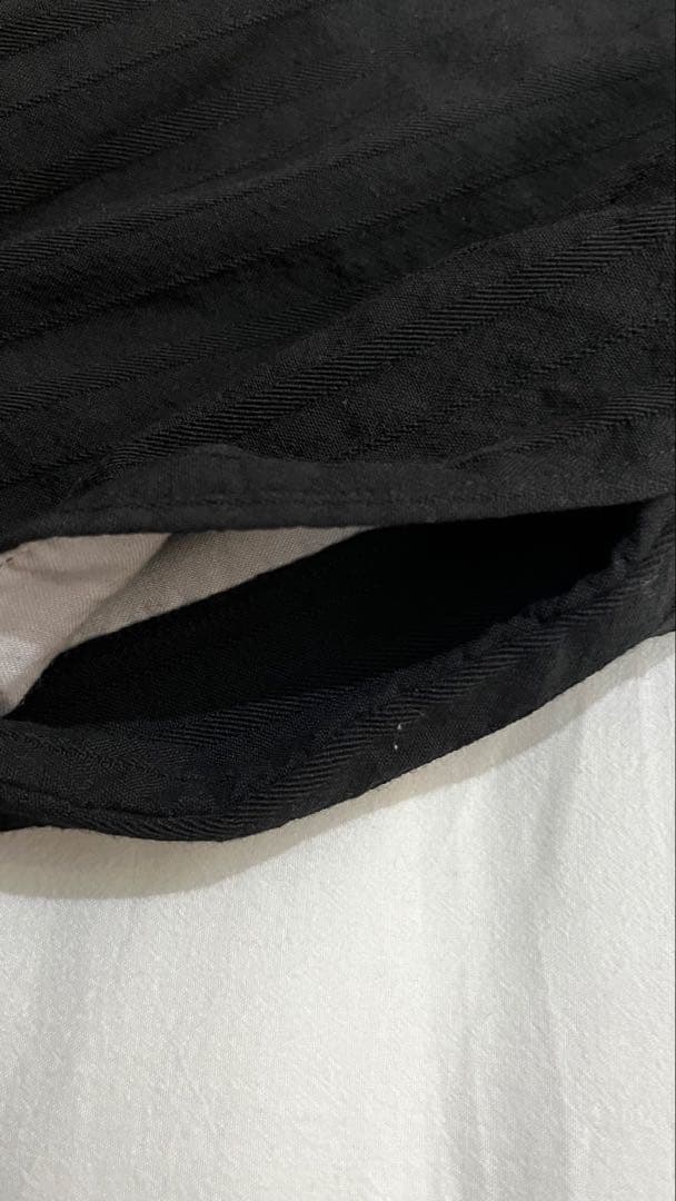 COMME des GARÇONS ブラック サルエルパンツ S