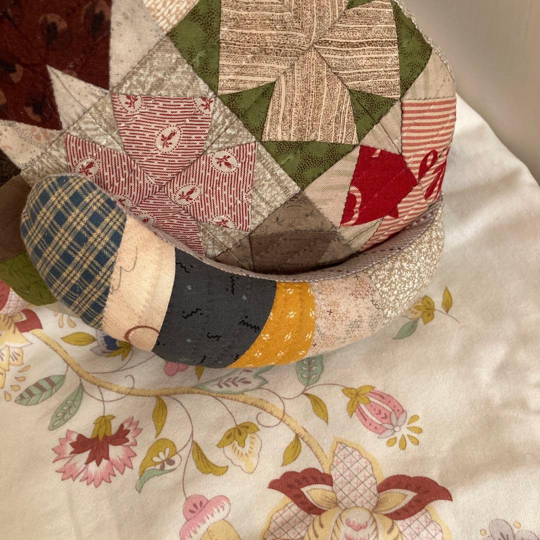 パッチワーク　ツリーとねこ