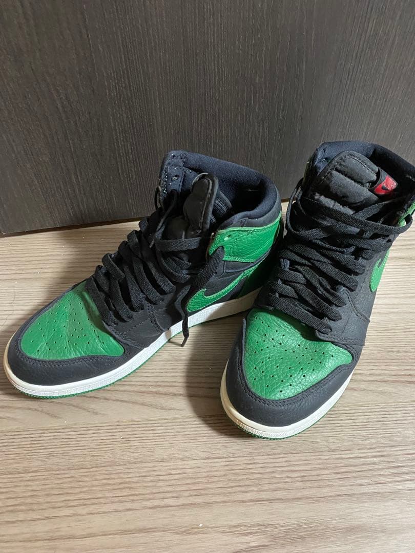 ジョーダン1 グリーン/ブラック ハイカット