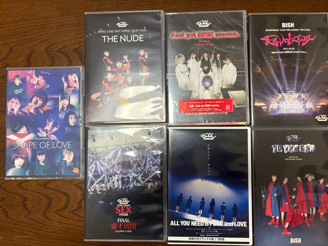 BISH CD・DVD21作品セット