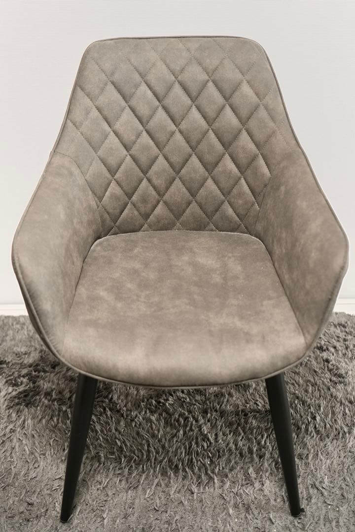 【NOCE】グレー SDR2802 アームチェア