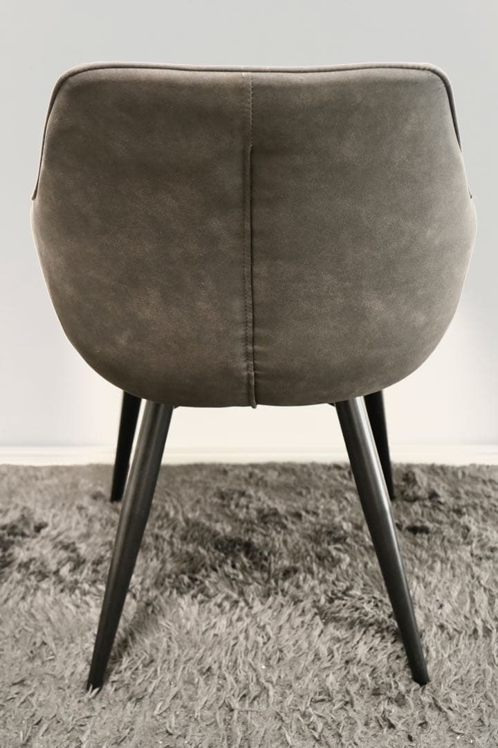 【NOCE】グレー SDR2802 アームチェア