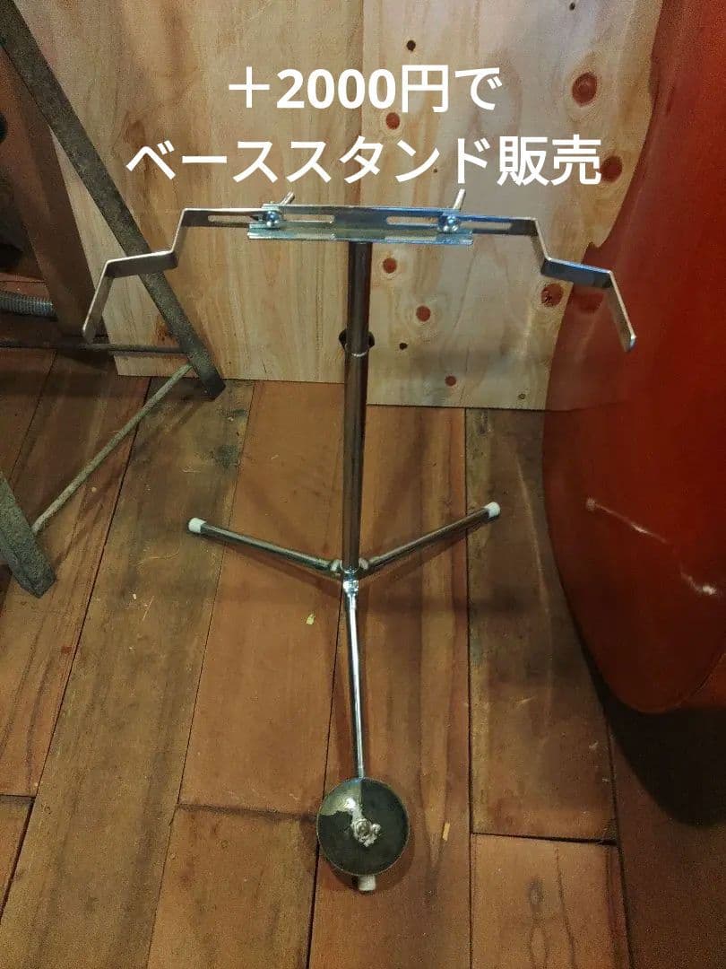 コントラバスウッドベース SUZUKI4/4サイズgold999購入はコメ下さい