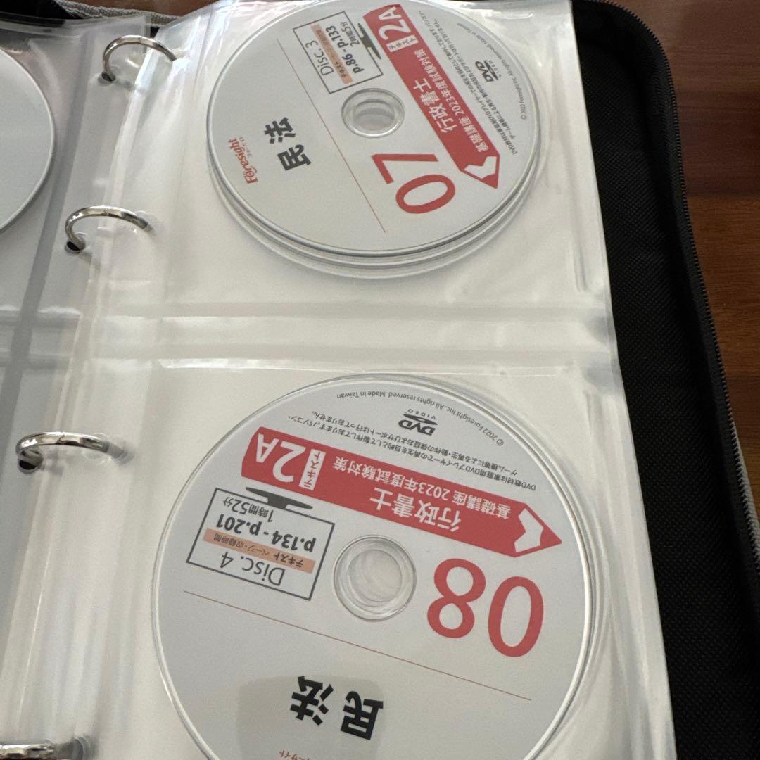 フォーサイト　行政書士講座　2023年度　DVD全46枚