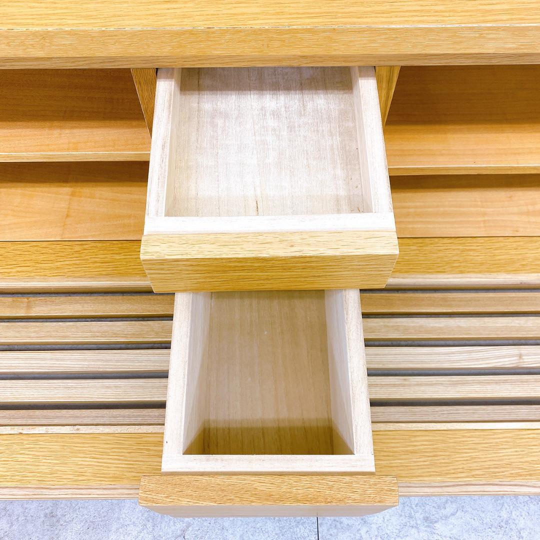 【大塚家具】テレビボード ナラ材 幅120.5cm ローボード AVボード