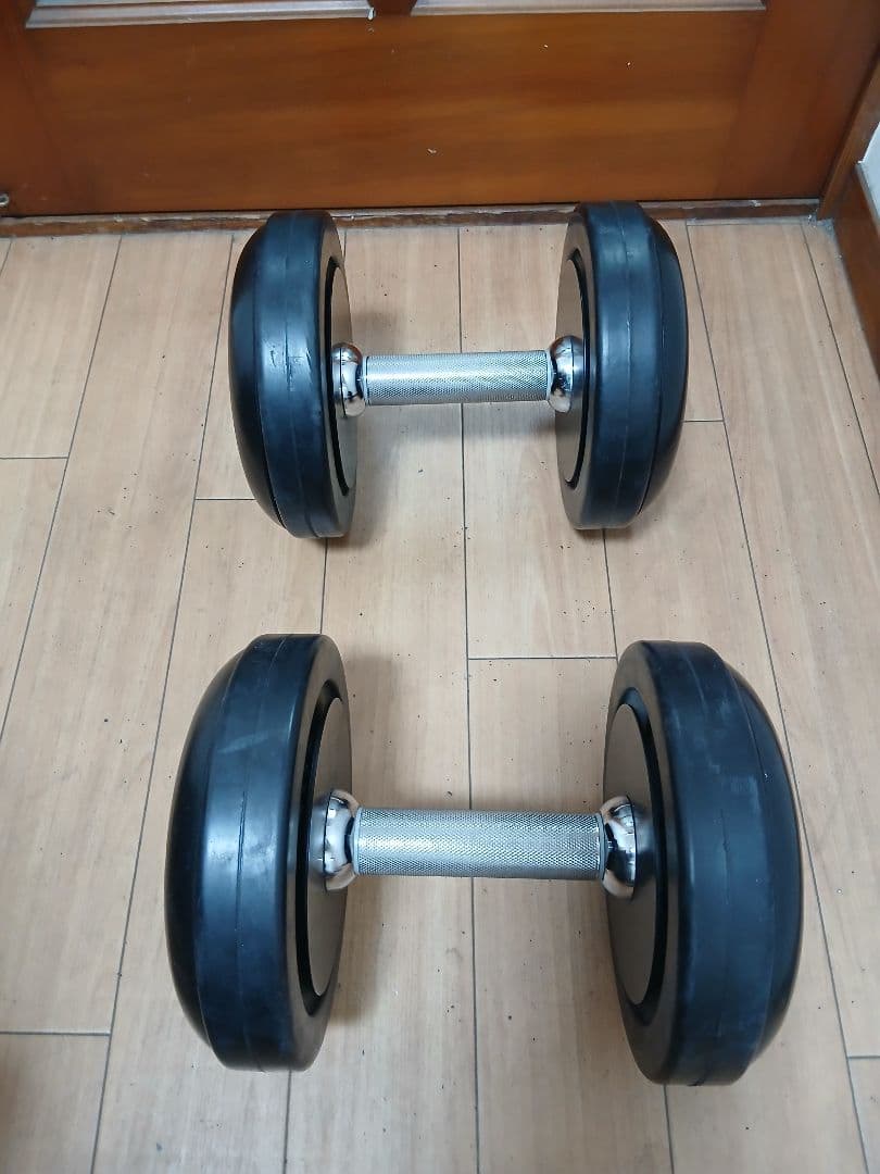 ②IVANKO(イヴァンコ) SDKR ダンベル(ラバー) 16kg x 1個