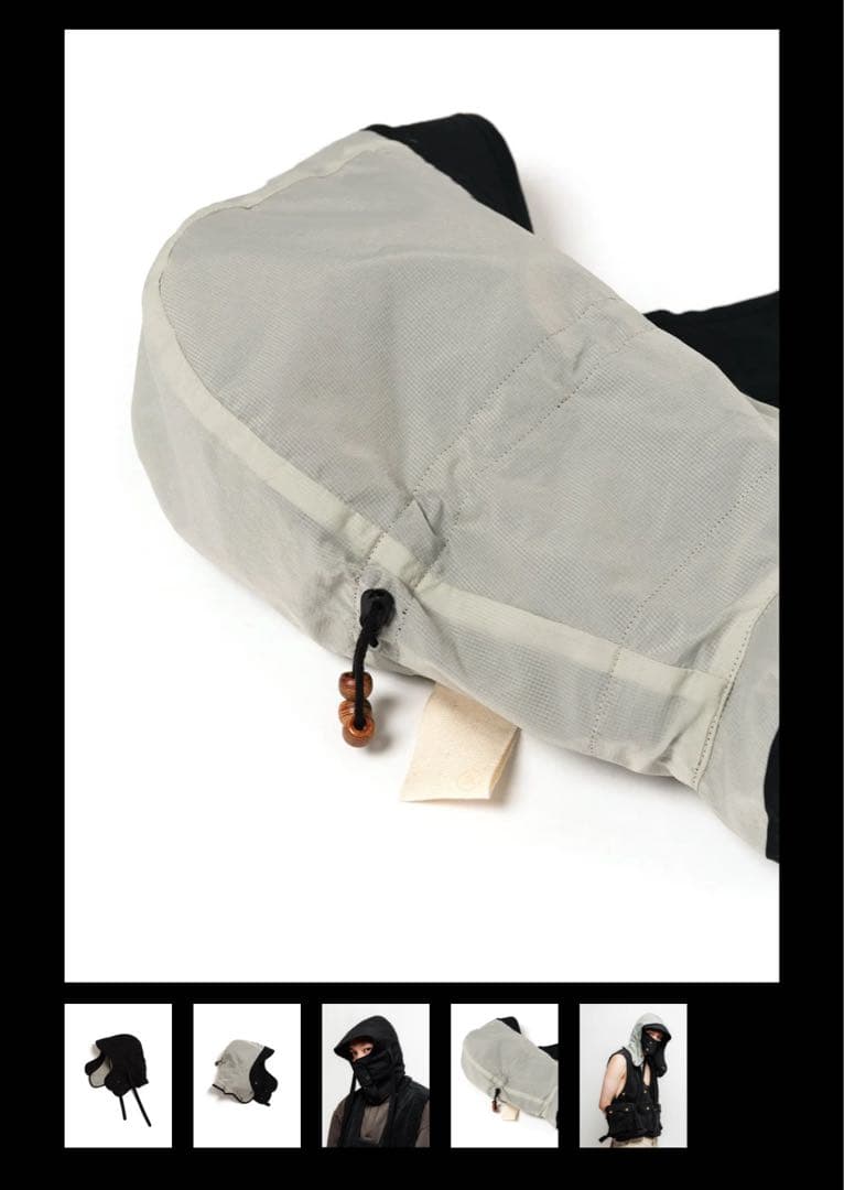 帽子 JIAN YE - REVERSIBLE FIREFIGHTER HOOD