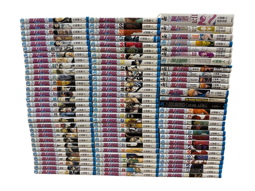 全89巻　ブリーチ　BLEACH 74巻　全巻セット　関連本　15巻