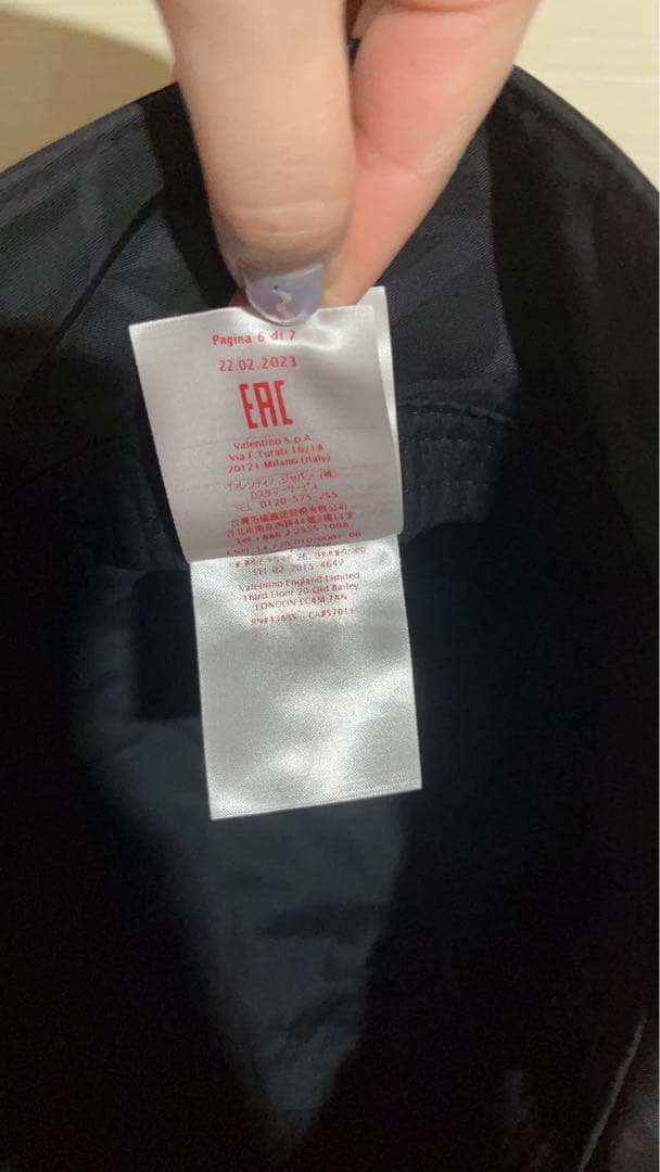 VALENTINO ヴァレンティノ　ハット