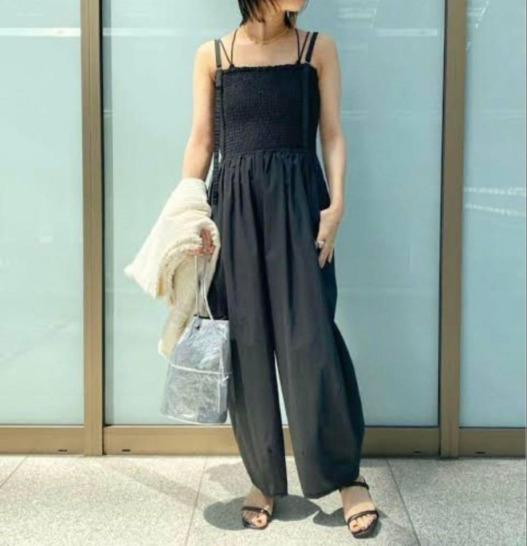 NANO universe LB.03 シャーリングバレルオーバーオール